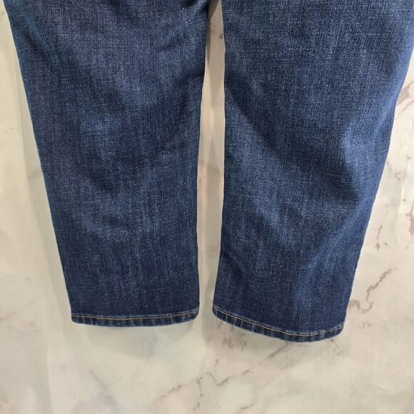Seven Melissa Mccarthy Jeans Womens 18W Crop Denim Dark Wash Mid Rise - Picture 9 of 12